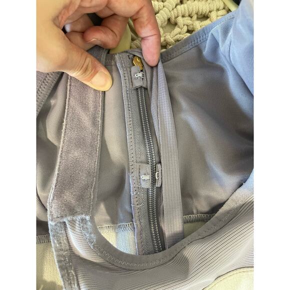 SHEFIT ULTIMATE SPORTS BRA® High Impact size 1Luxe XL Purple Gold GUC Adjustable - Picture 7 of 8